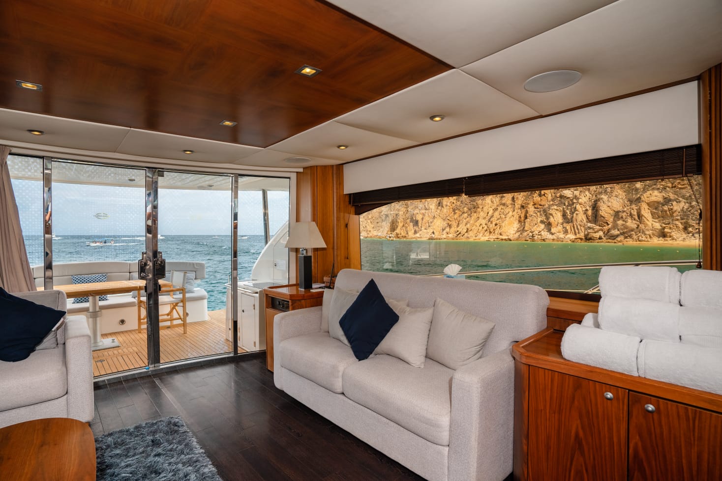 75ft Good Lack: Sunseeker Manhattan: Cabo’s Best Flybridge Yacht – Sleek, Modern, and Perfect for Group Charters image cabo yacht charters in Cabo San Lucas IMG-20250607-WA0021.jpg