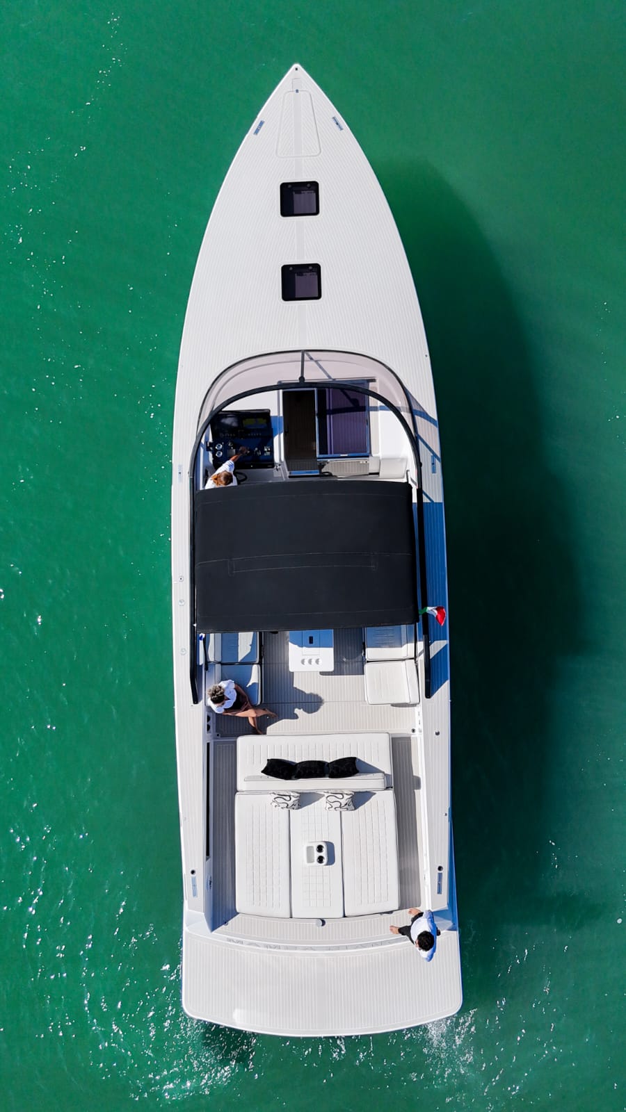 48ft Mamba Bianca: Cabo’s Sleek Express Yacht – Fun, Fast, and Perfect for Small Groups image cabo yacht charters in Cabo San Lucas IMG-20250622-WA0031.jpg